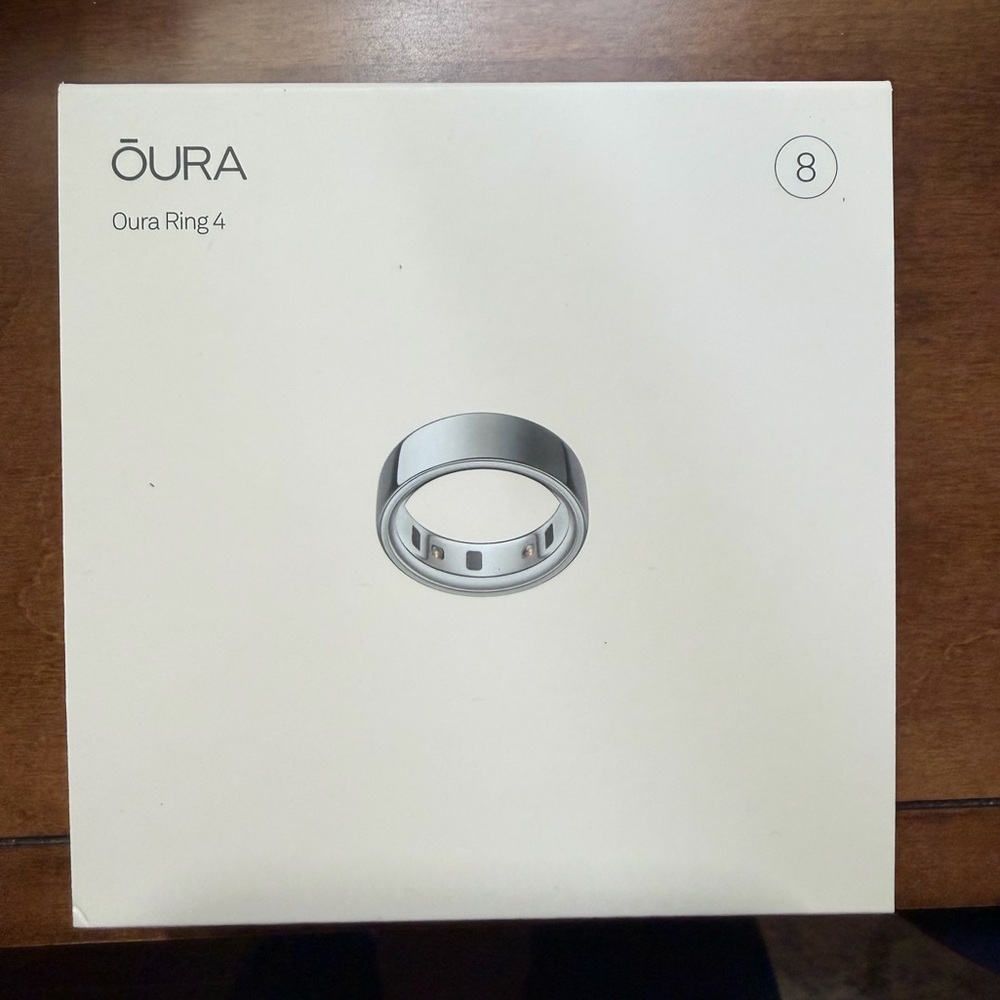 Oura Ring Gen 4- NWT- size 8